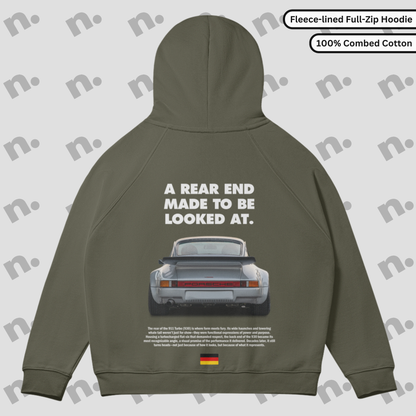 930 Rear End Full-Zip Fleece-lined Premium Hoodie