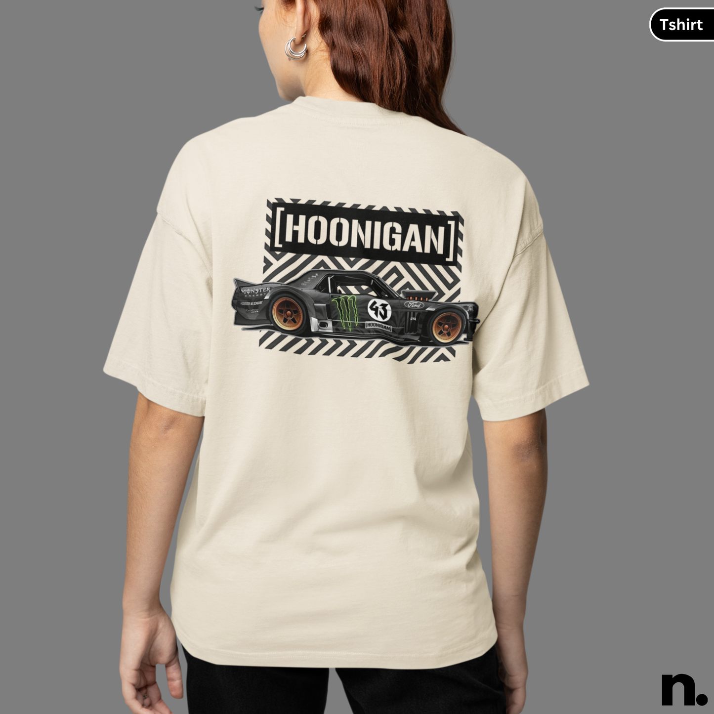 Hoonigan Back Poster Unisex Cotton Tee