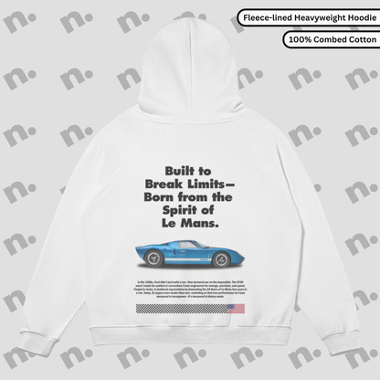 GT40 Inspired Fleece-lined Premium Hoodie