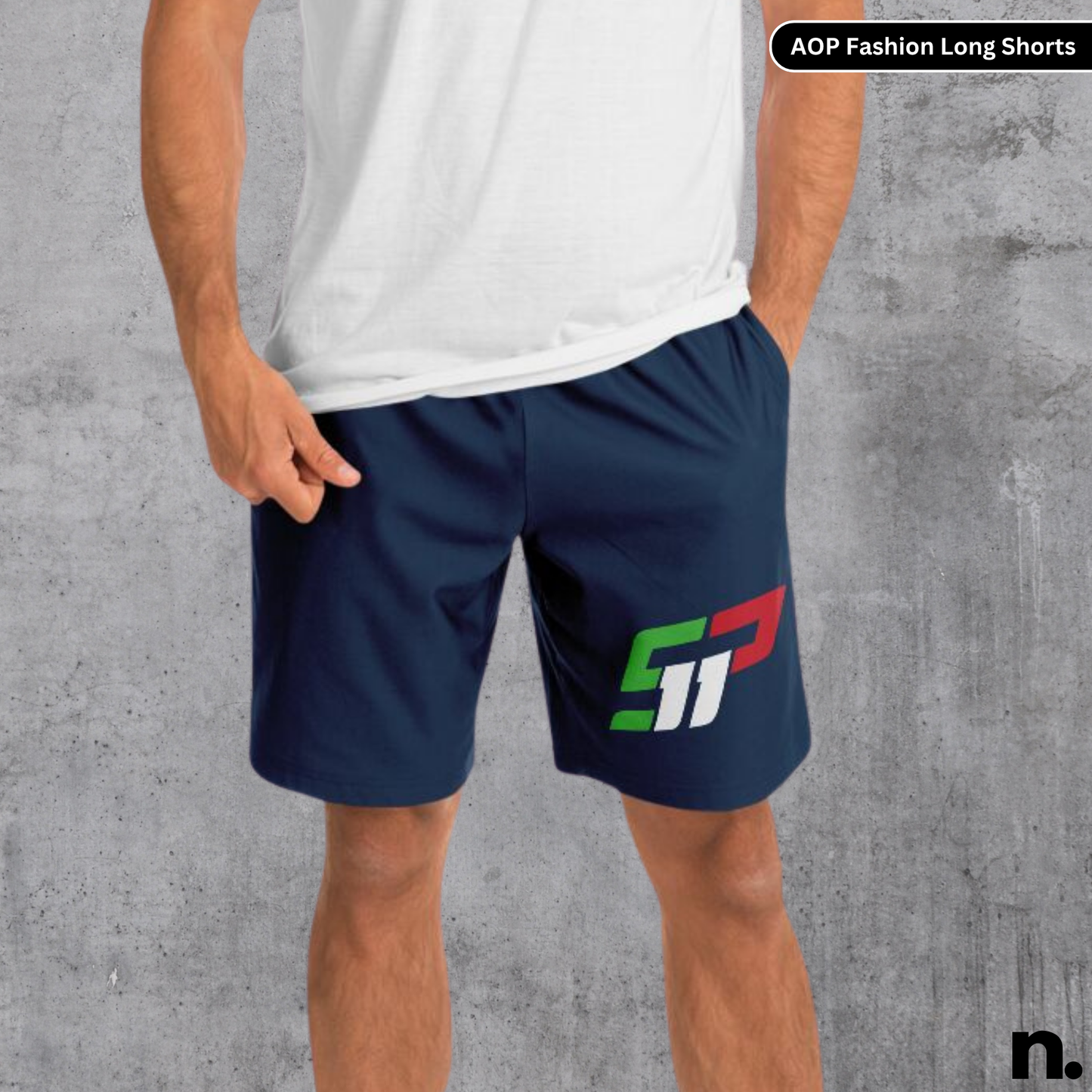 Perez 11 F1 Inspired Long Shorts
