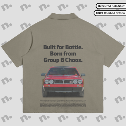 Built for Battle — Delta S4 Oversized Premium Polo
