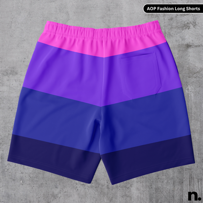 Keep Rubbing You Might Just Get Your Wish – Funny Lamp-Inspired Long Shorts (AOP)