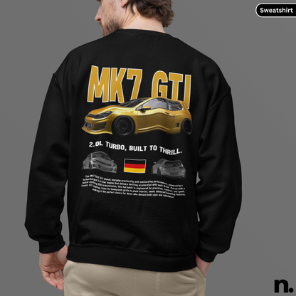 GTI MK7 Poster Style Unisex Sweatshirt