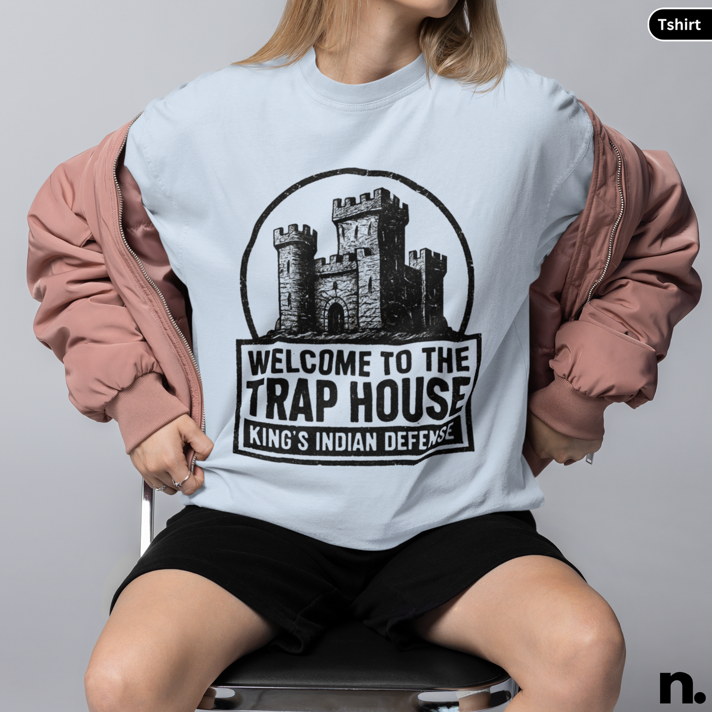 Kings Indian Defense Chess Inspired Unisex Tee