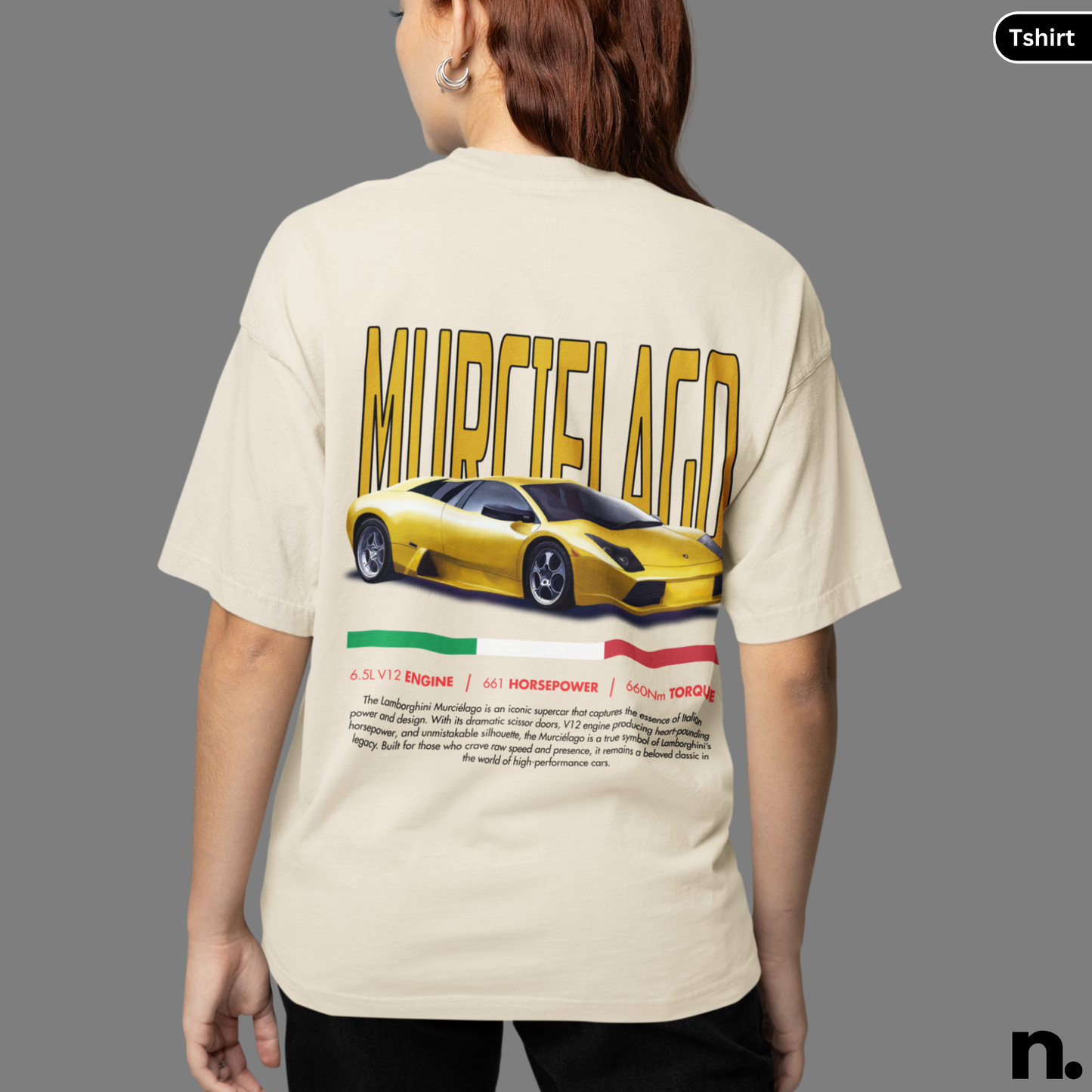 Lambo Murci Poster Style T-shirt