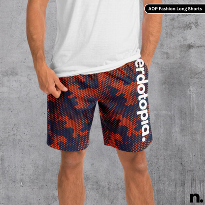Nerdotopia Pixel Camo Long Shorts