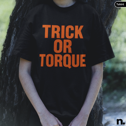 Trick or Torque Unisex Halloween Tee