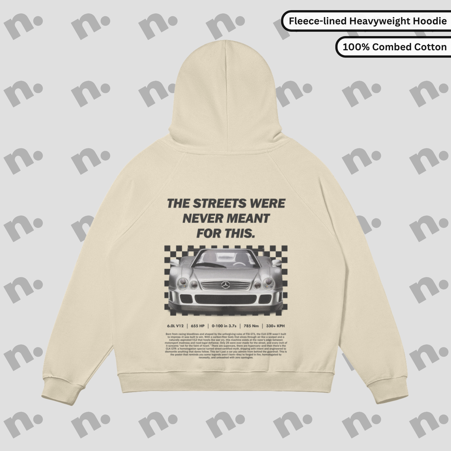 The Streets Were Never Meant For This - Super Heavyweight Hoodie