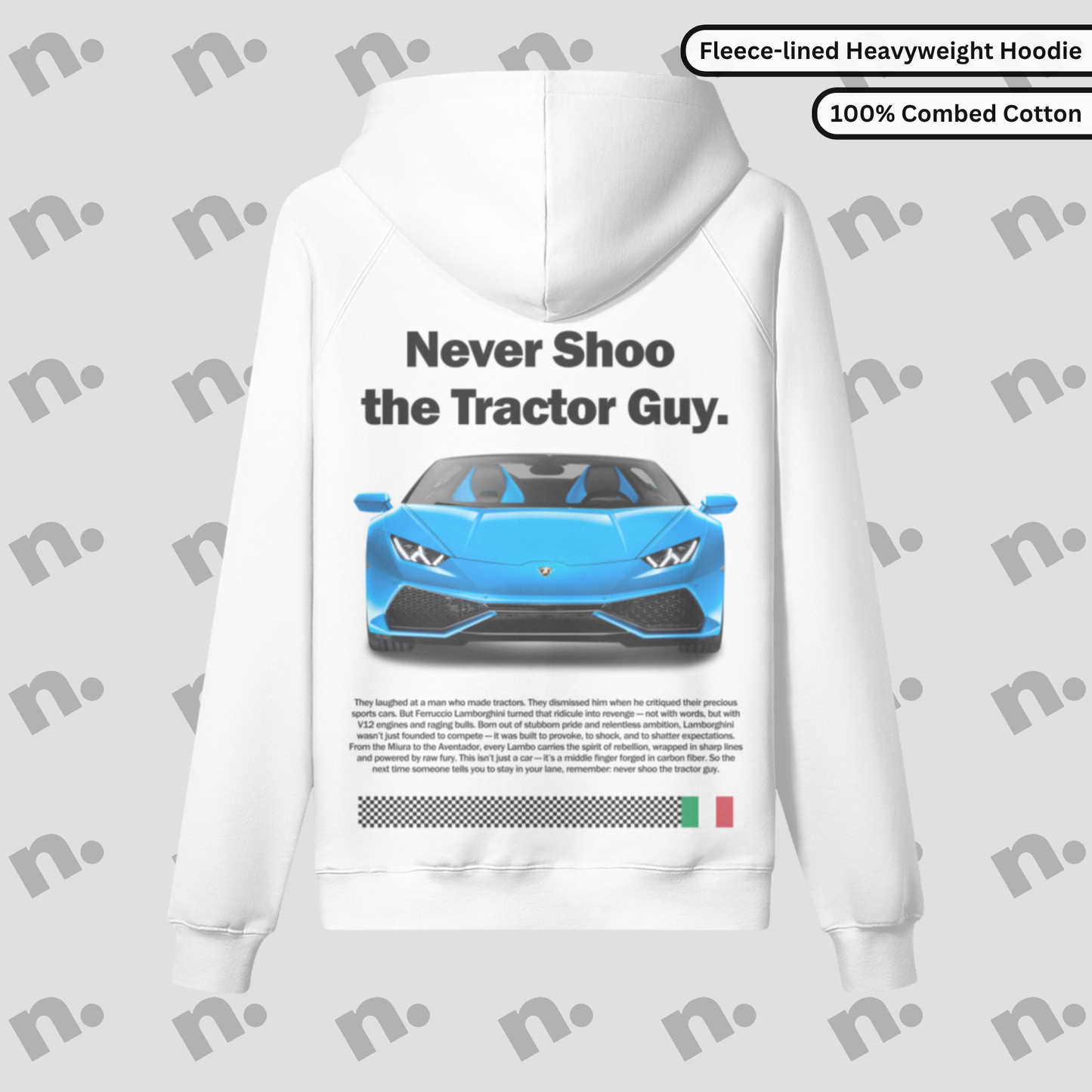 Lambo Legacy Premium Fleece-lined Hoodie
