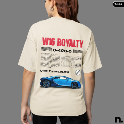 W16 Royalty Poster Style T-shirt