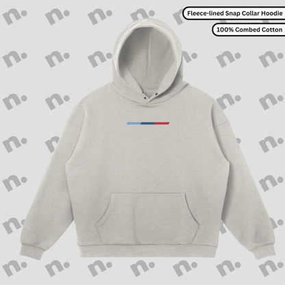 E30 M3 "Life Begins at 6000 RPM" Snap-Collar Hoodie