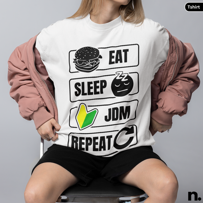 Eat Sleep JDM Unisex Heavy Cotton Tee