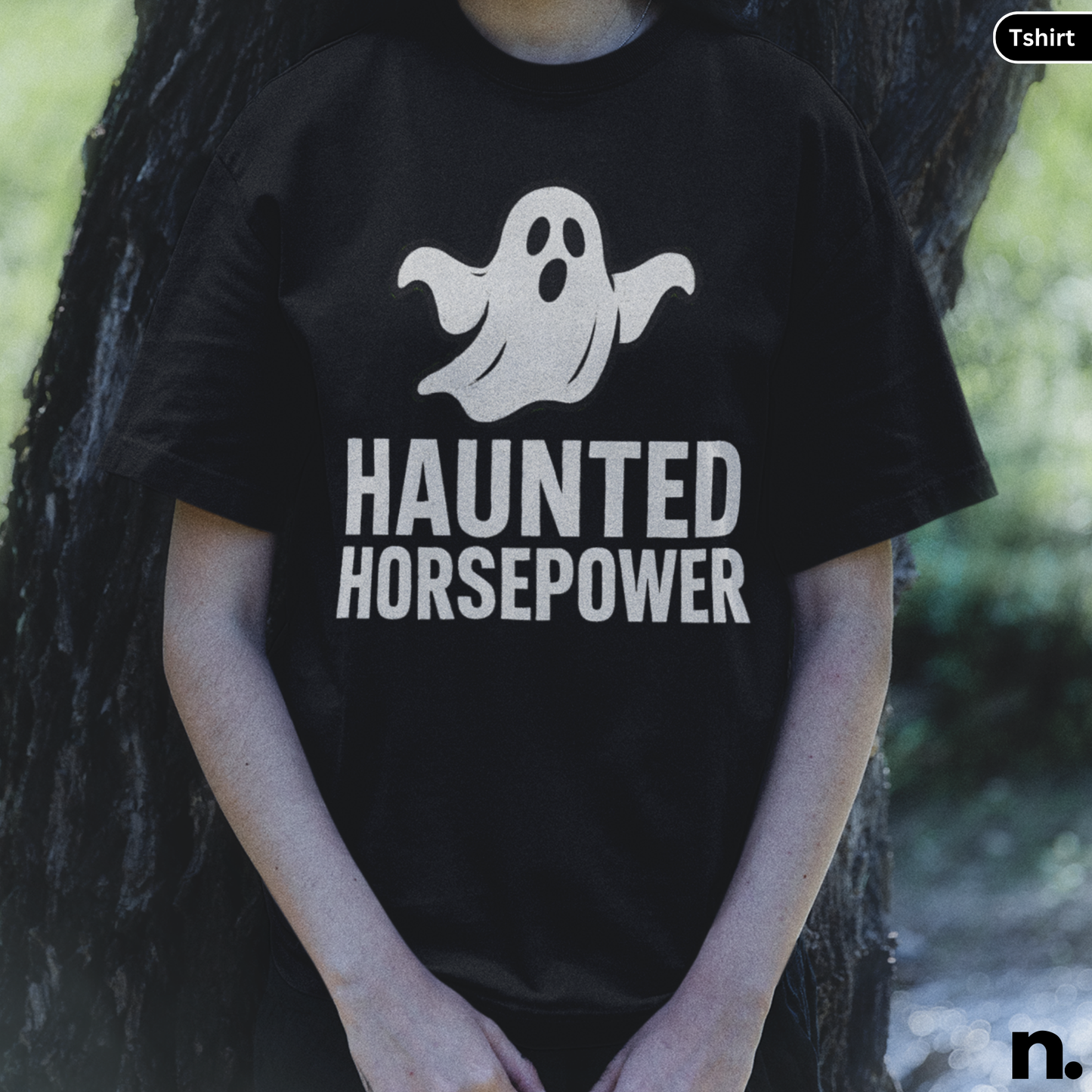 Haunted Horsepower V2 Unisex Halloween Tee
