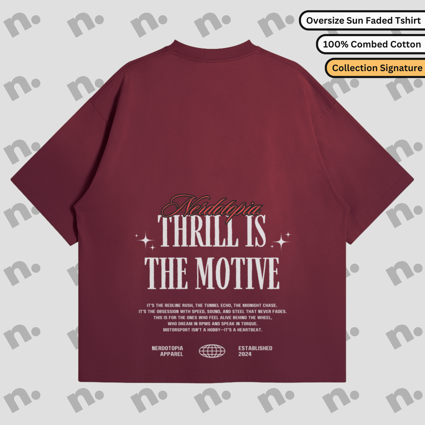 Thrill Is the Motive // Nerdotopia Auto Legends Vol 1 Signature Tee