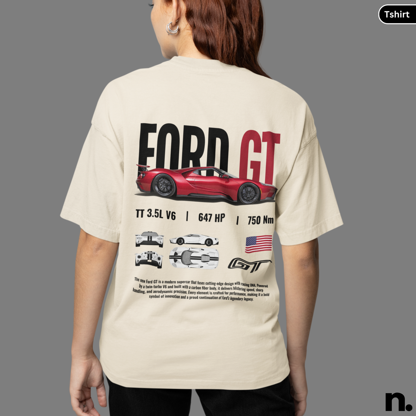 GT40 New Poster Style T-shirt