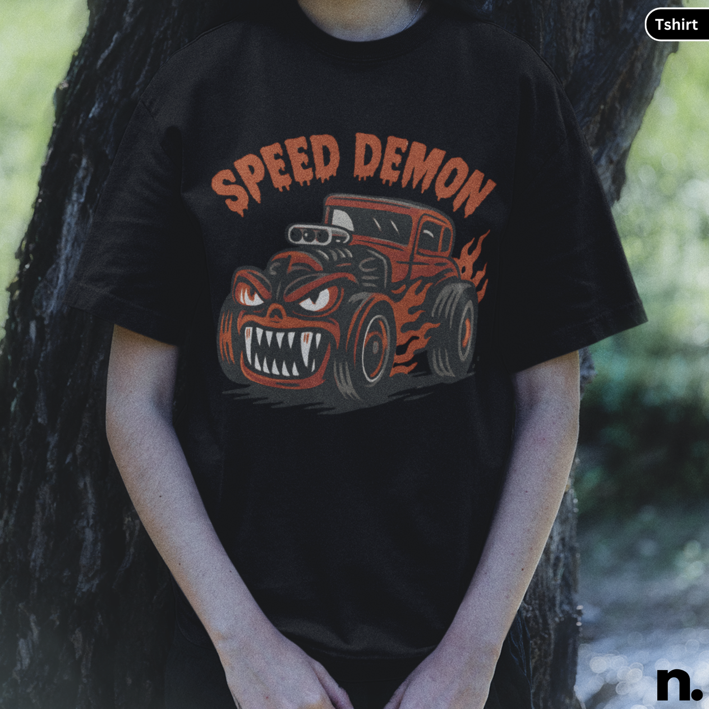 Speed Demon Unisex Halloween Tee