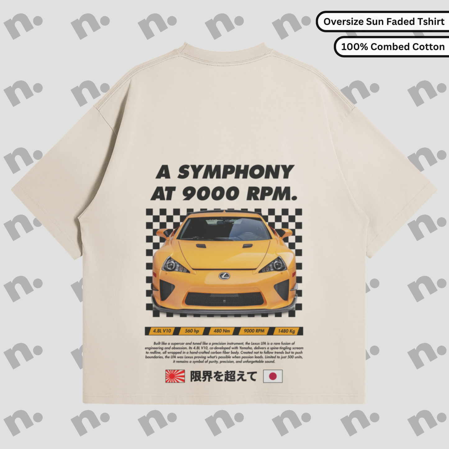 Symphony At 900 RPM LFA Premium Sun Faded Tee