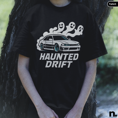 Haunted Drift Unisex Halloween Tee