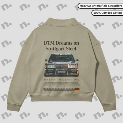 DTM Dreams on Stuttgart Steel – Half-Zip Premium Sweatshirt