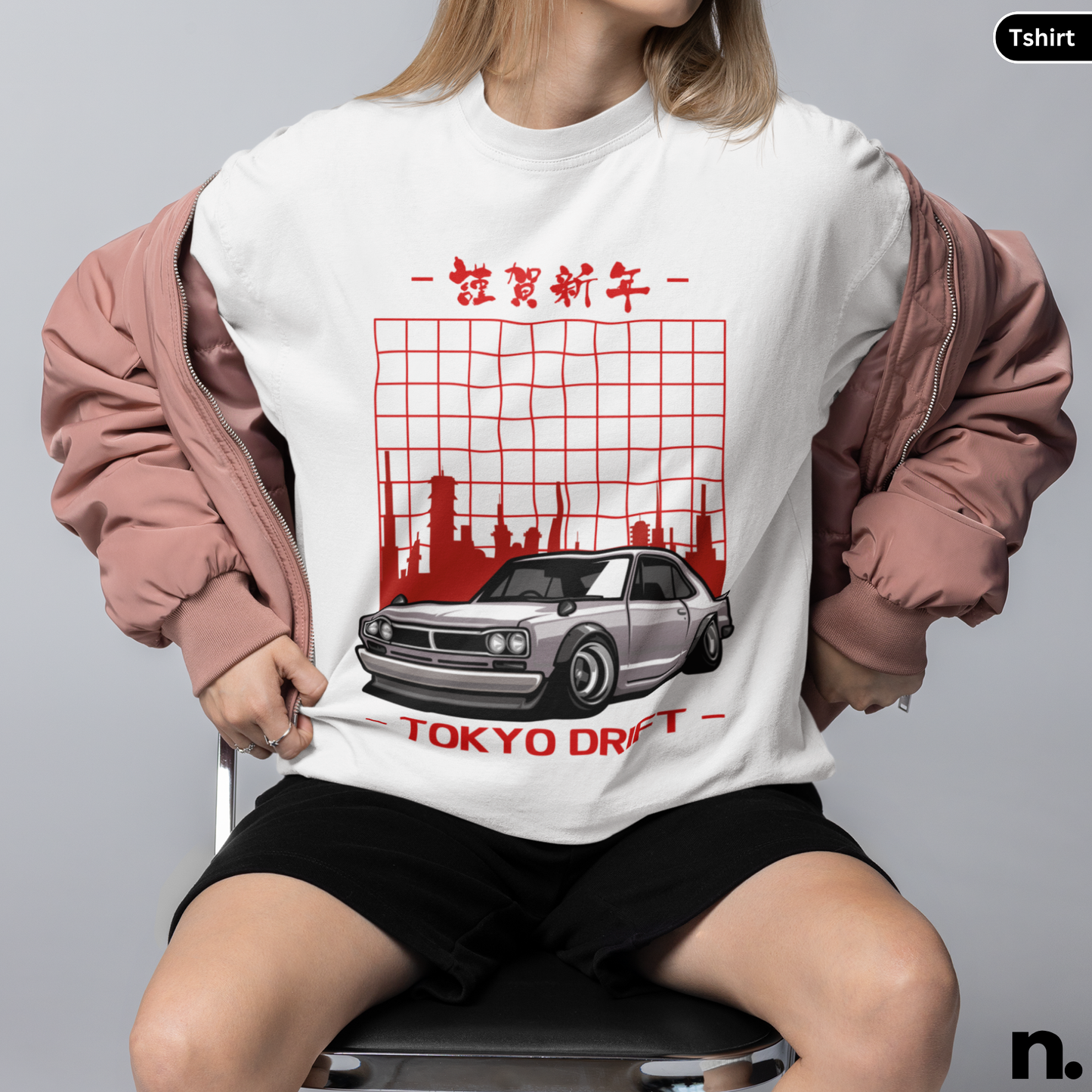 JDM Tokyo Drift Skyline T-Shirt