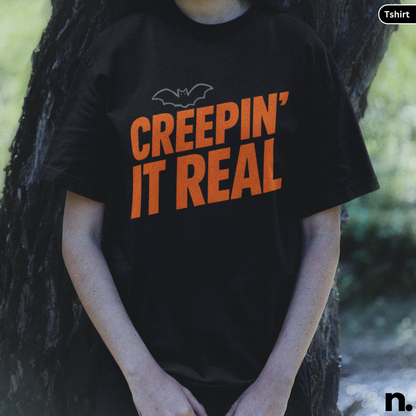 Creepin it Real Unisex Halloween Tee