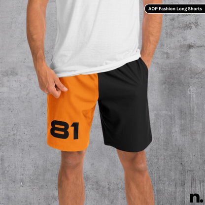 Piastri 81 F1 Inspired Long Shorts