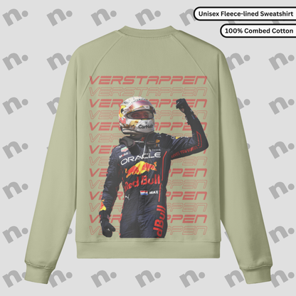 Max Verstappen Inspired Fleece-Lined Sweatshirt