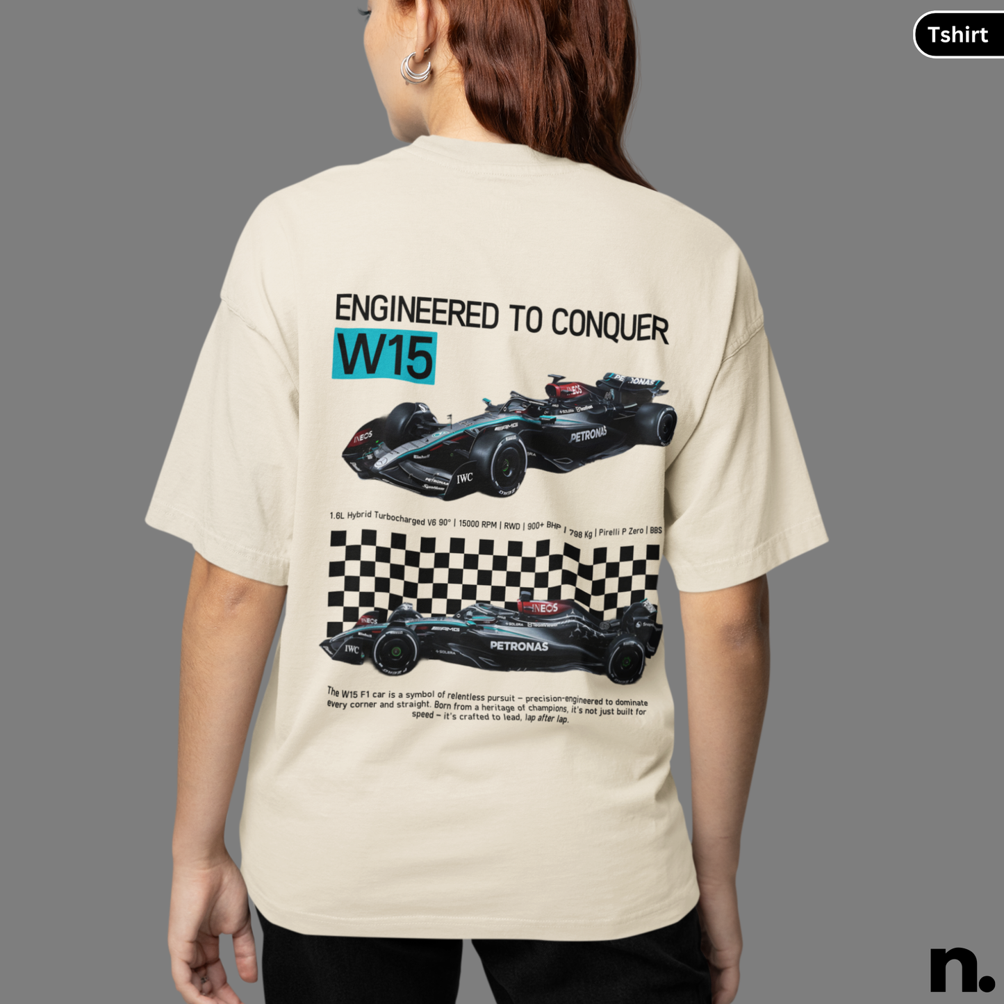 W15 AMG Poster Style T-shirt