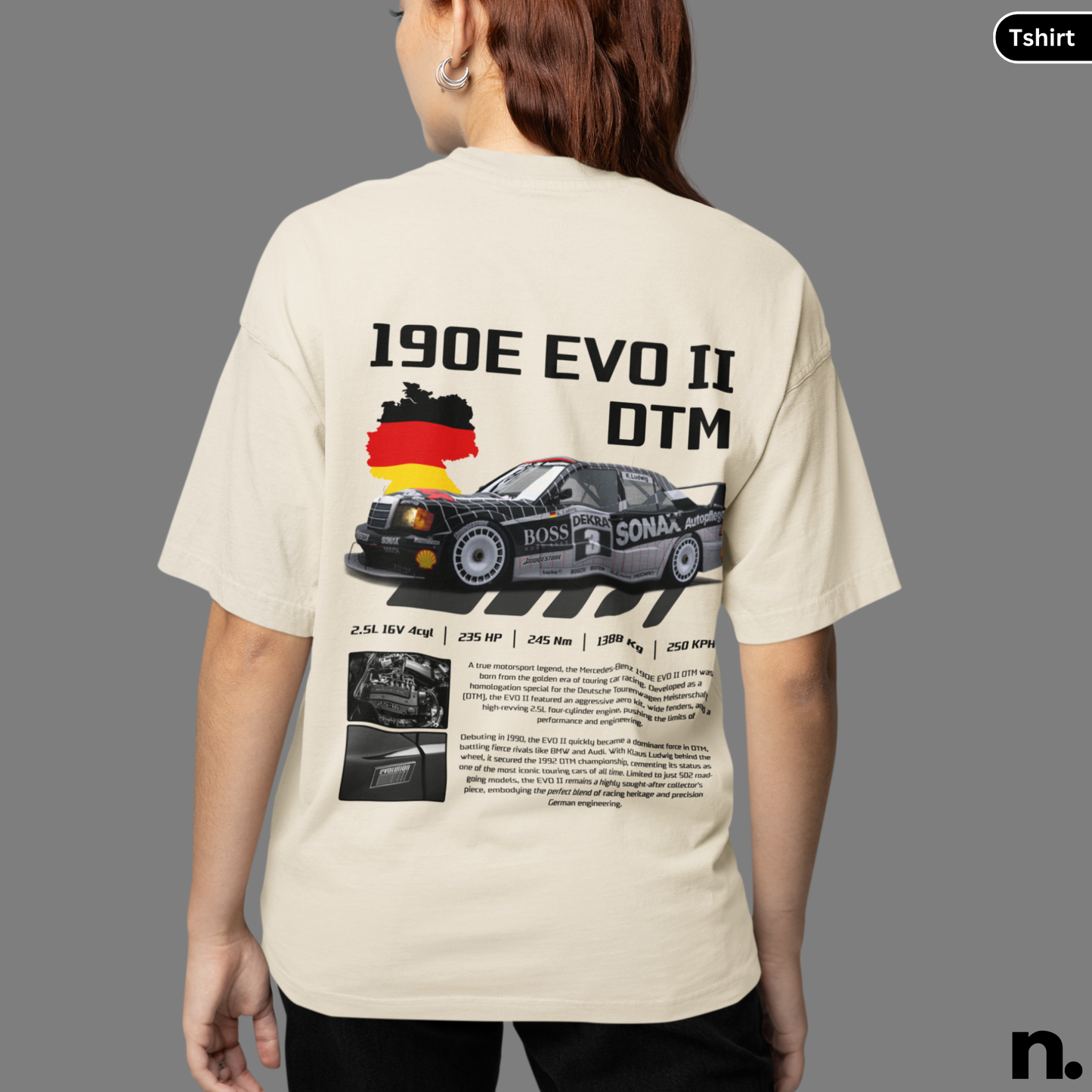 DTM 190E EVO II Poster T-Shirt