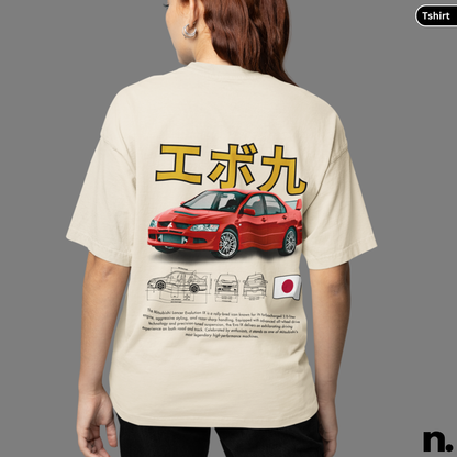 JDM Evo Poster Style T-shirt