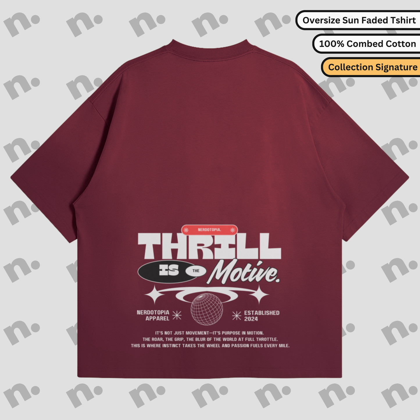 Thrill Is the Motive // Nerdotopia Auto Legends Vol 1 Signature Tee V2