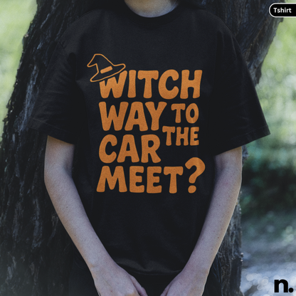 Witch Way Unisex Halloween Tee