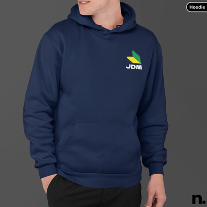 Godzilla GTR R34 V-spec II Nur Poster Style Back Print Unisex Hoodie