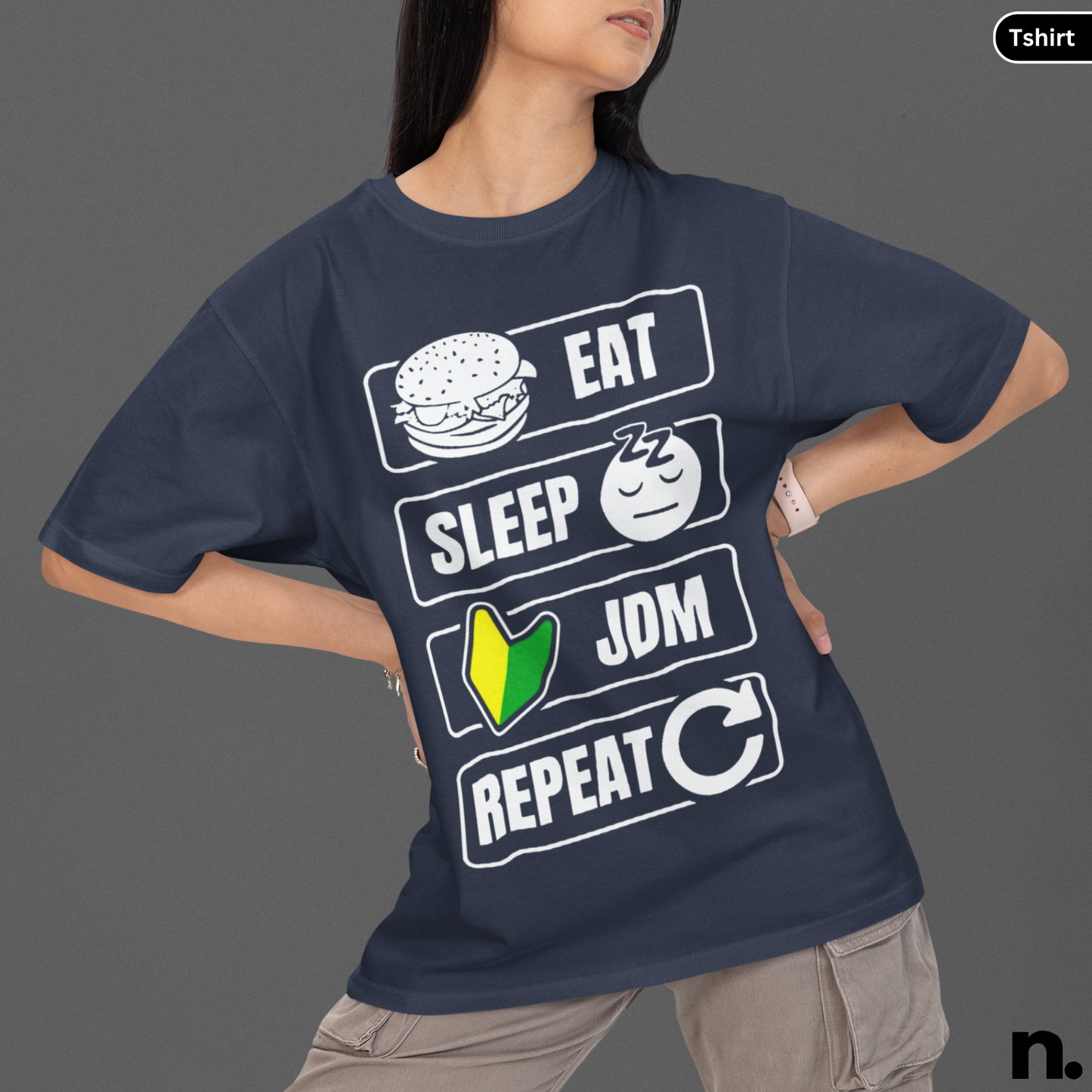 Eat Sleep JDM Unisex Heavy Cotton Tee
