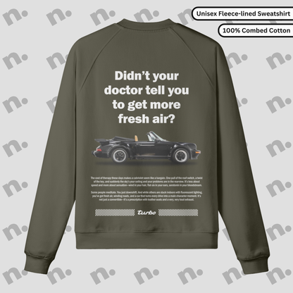 911 Convertible-Inspired Fleece-lined Premium Sweatshirt