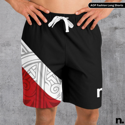 Nerdotopia Retro Fashion Long Shorts