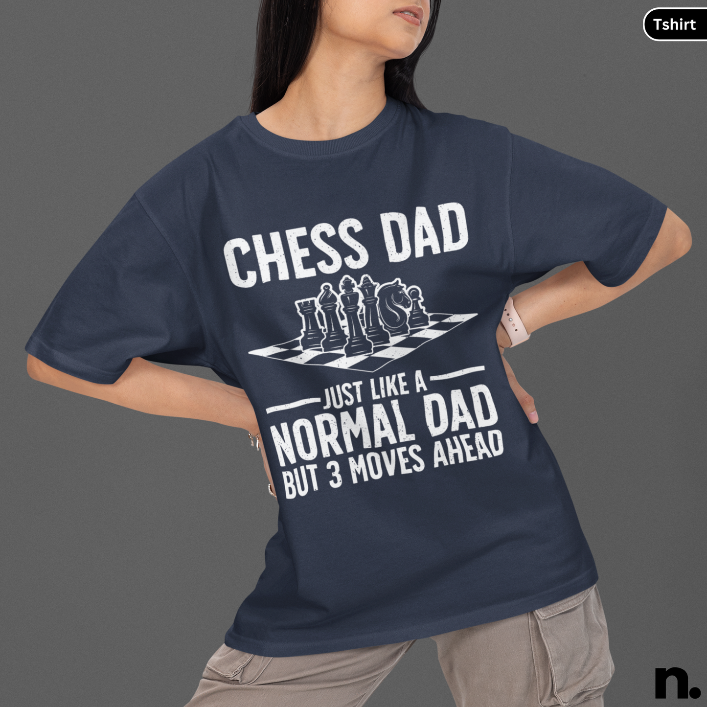 Chess Dad Motivational Unisex Tee