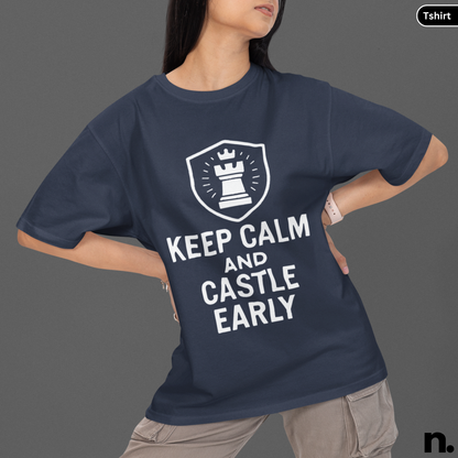 Castle Early Chess Motivational Inspired Unisex Tee