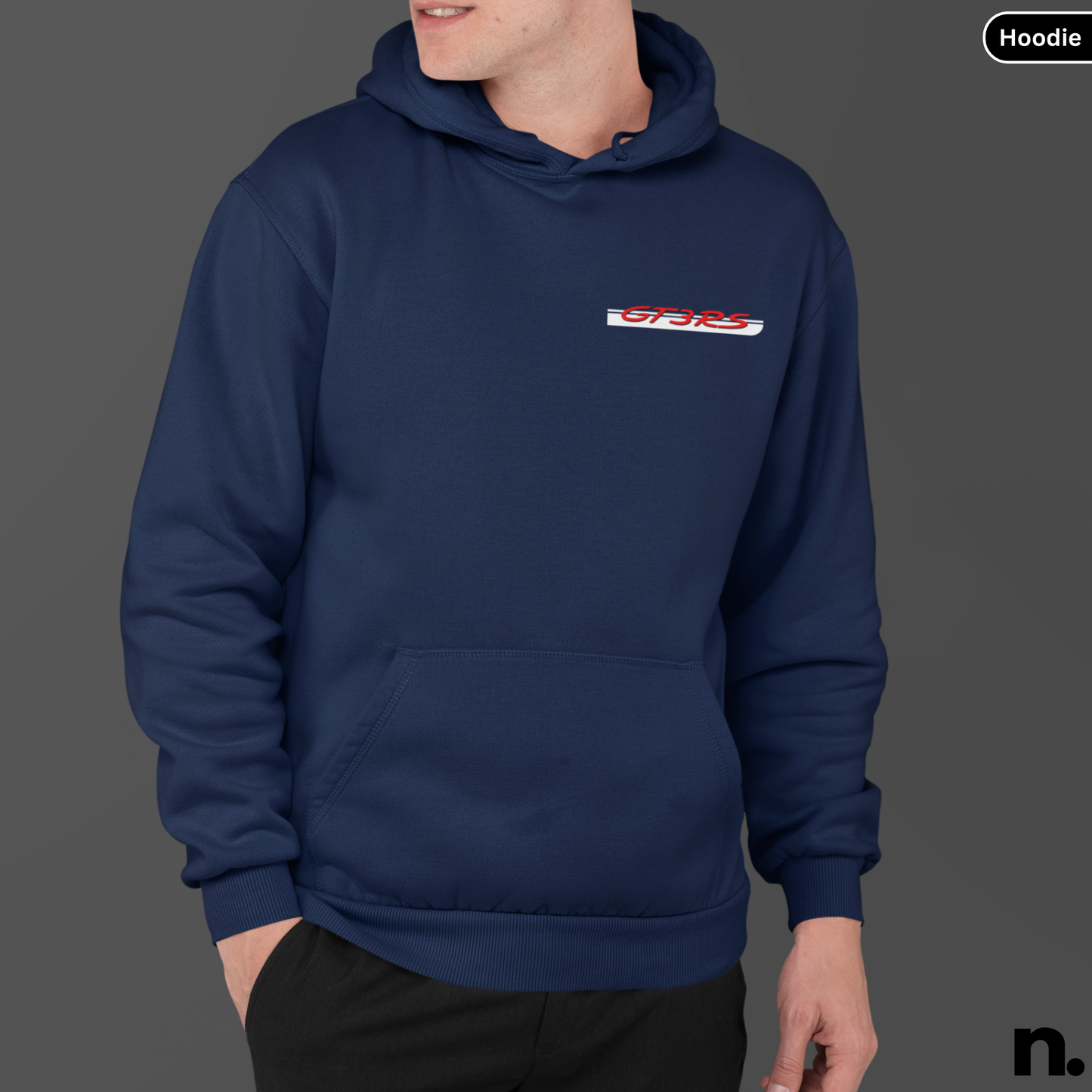 911 GT3RS Poster Style Back Design Unisex Hoodie