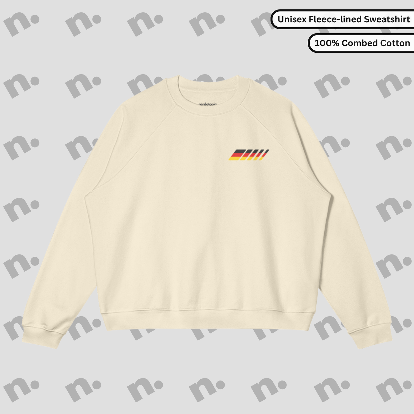 Born in Affalterbach Premium Fleece-lined Sweatshirt