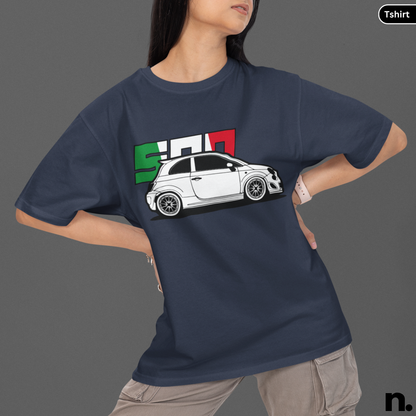 Fiat-500 Illustration T-shirt