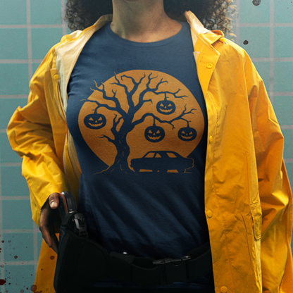 Haunted Ride Unisex Halloween Tee