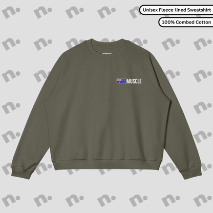 Aussie Muscle Fleece-lined Premium Sweatshirt