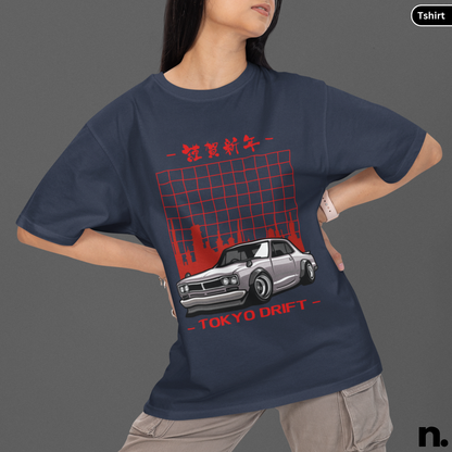 JDM Tokyo Drift Skyline T-Shirt