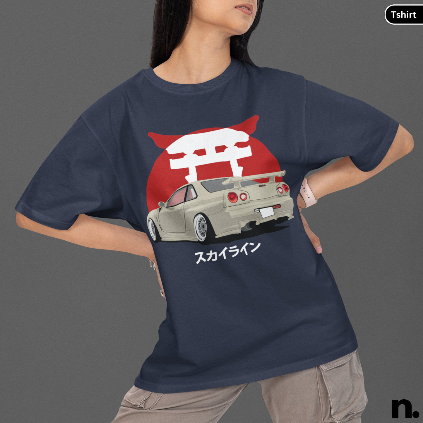 R34 Illustration Unisex Heavy Cotton Tee