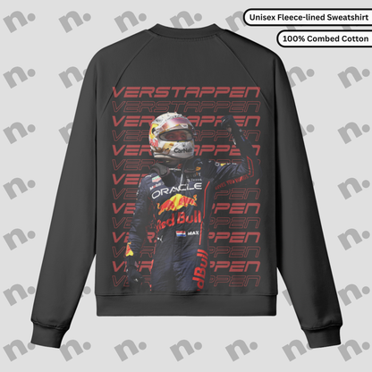 Max Verstappen Inspired Fleece-Lined Sweatshirt