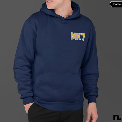 VW Golf GTI Mk7 Poster Style Back Print Unisex Hoodie