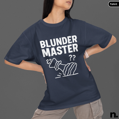 Blunder Master Chess Funny Unisex Tee