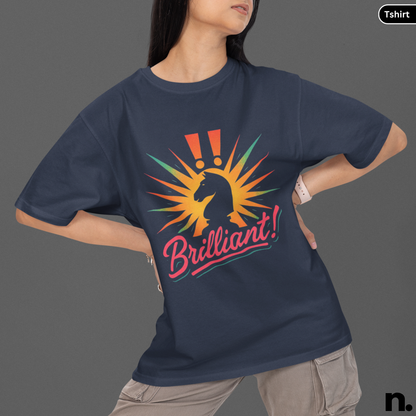 Brilliant Knight Chess Motivational Unisex Tee