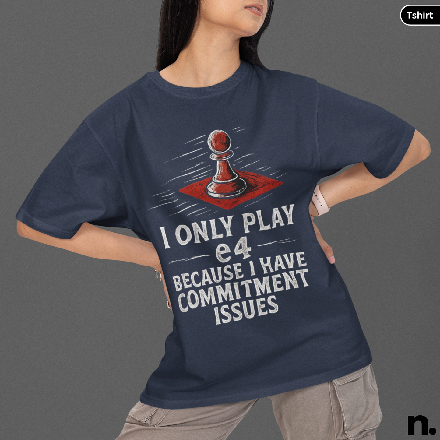 E4 Opening Chess Inspired Unisex Tee
